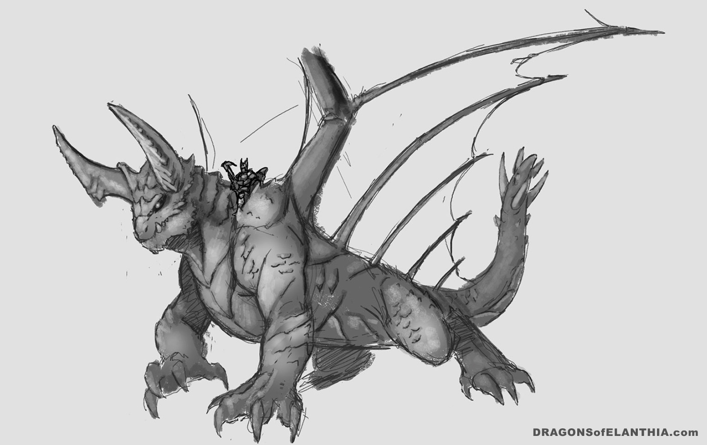 sketch of early behemoth concept
