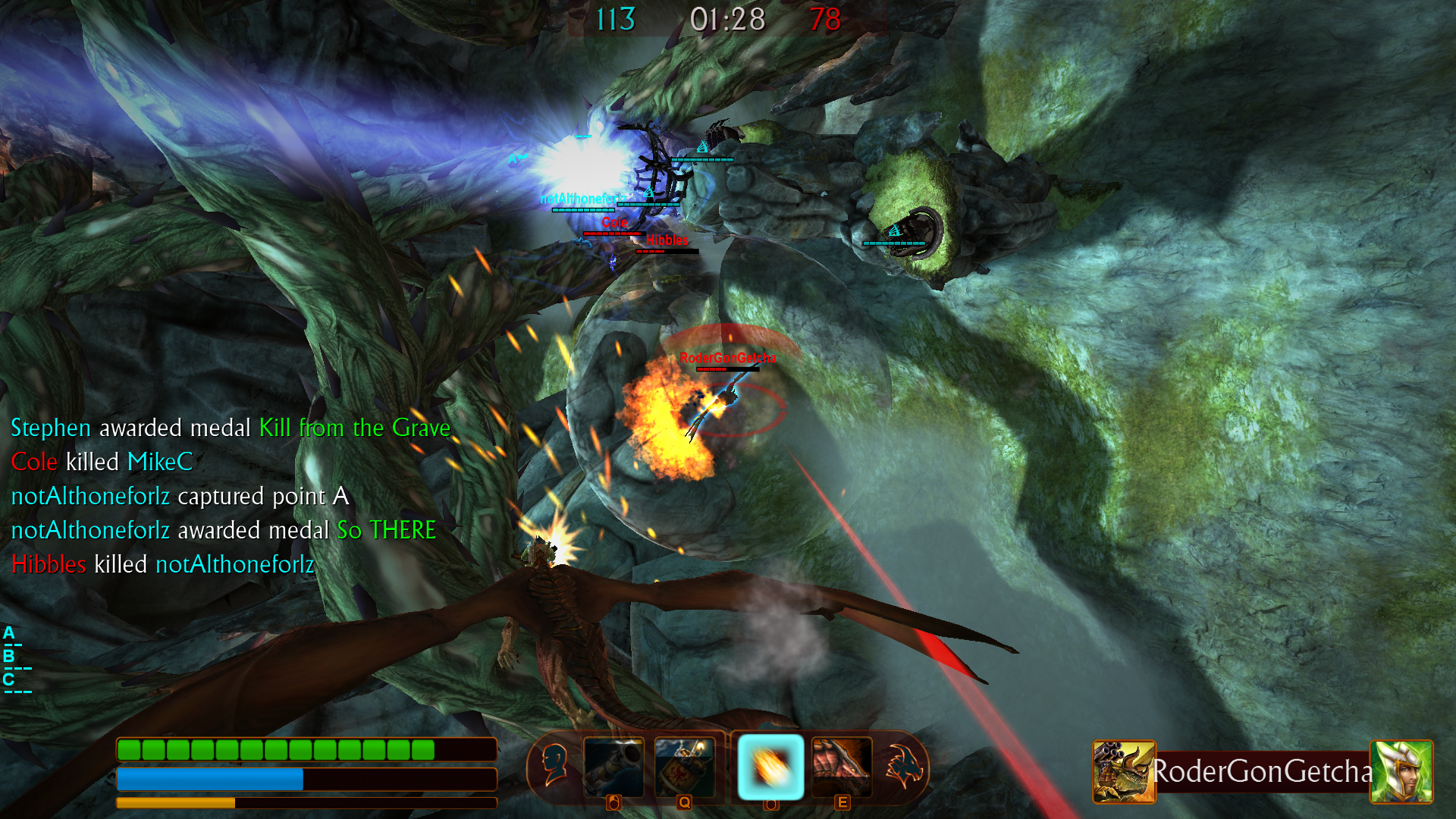 Behemoth using shockwave