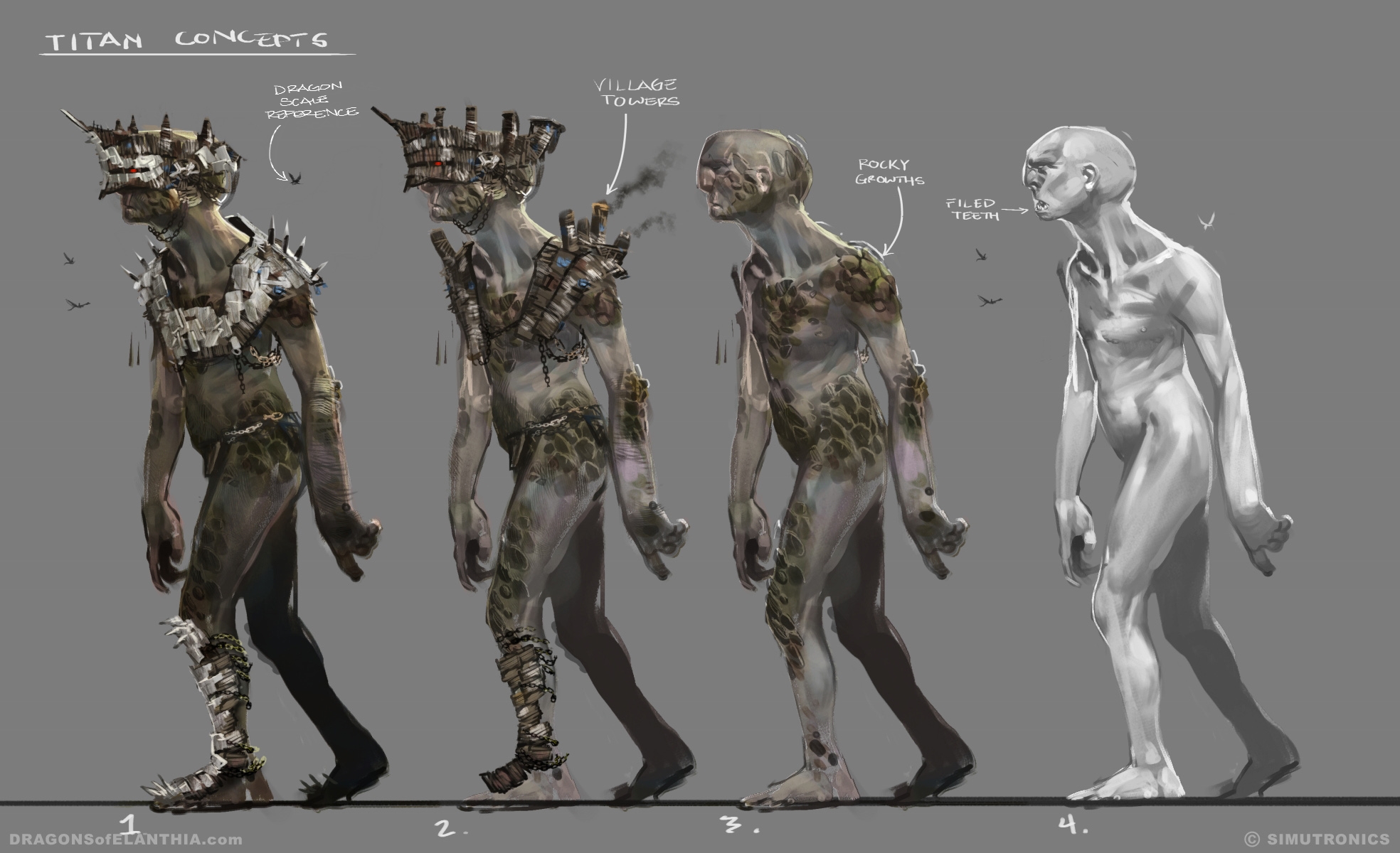 Titans concept sketch